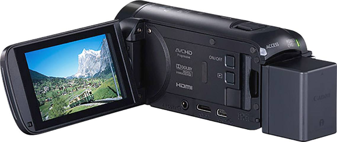 Canon HF-R86 Camcorder 7.6cm 3 Zoll 3.28 Megapixel Opt. Zoom: 32 x Schwarz