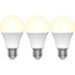 Basetech LED EEK A+ (A++ - E) E27 Glühlampenform 9W = 60W Warmweiß (Ø x L) 60mm x 110mm 3St.