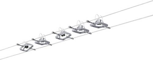 Paulmann MacII 94133 Seil-Komplettsystem GU5.3 50 W LED Chrom (matt)