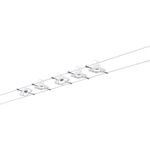 Paulmann MacII 94134 Seil-Komplettsystem GU5.3 50 W LED Weiß