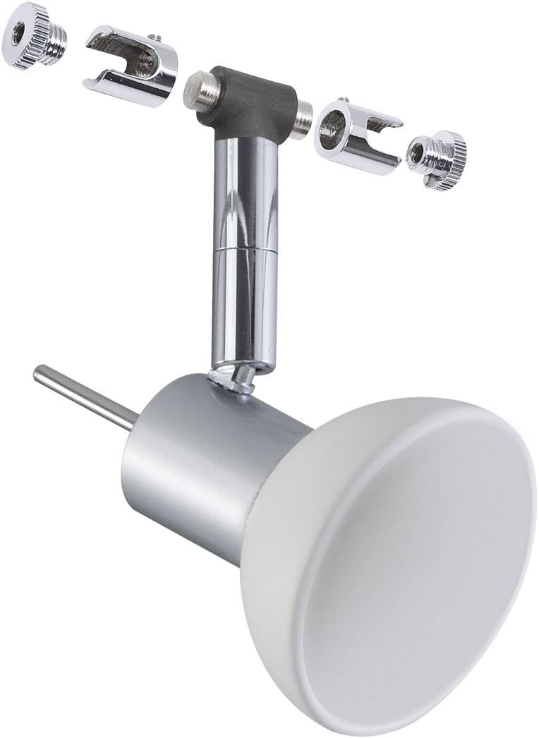 Paulmann Sheela Niedervolt-Seilsystem-Leuchte Universell GU5.3 10W LED Chrom (matt), Opal