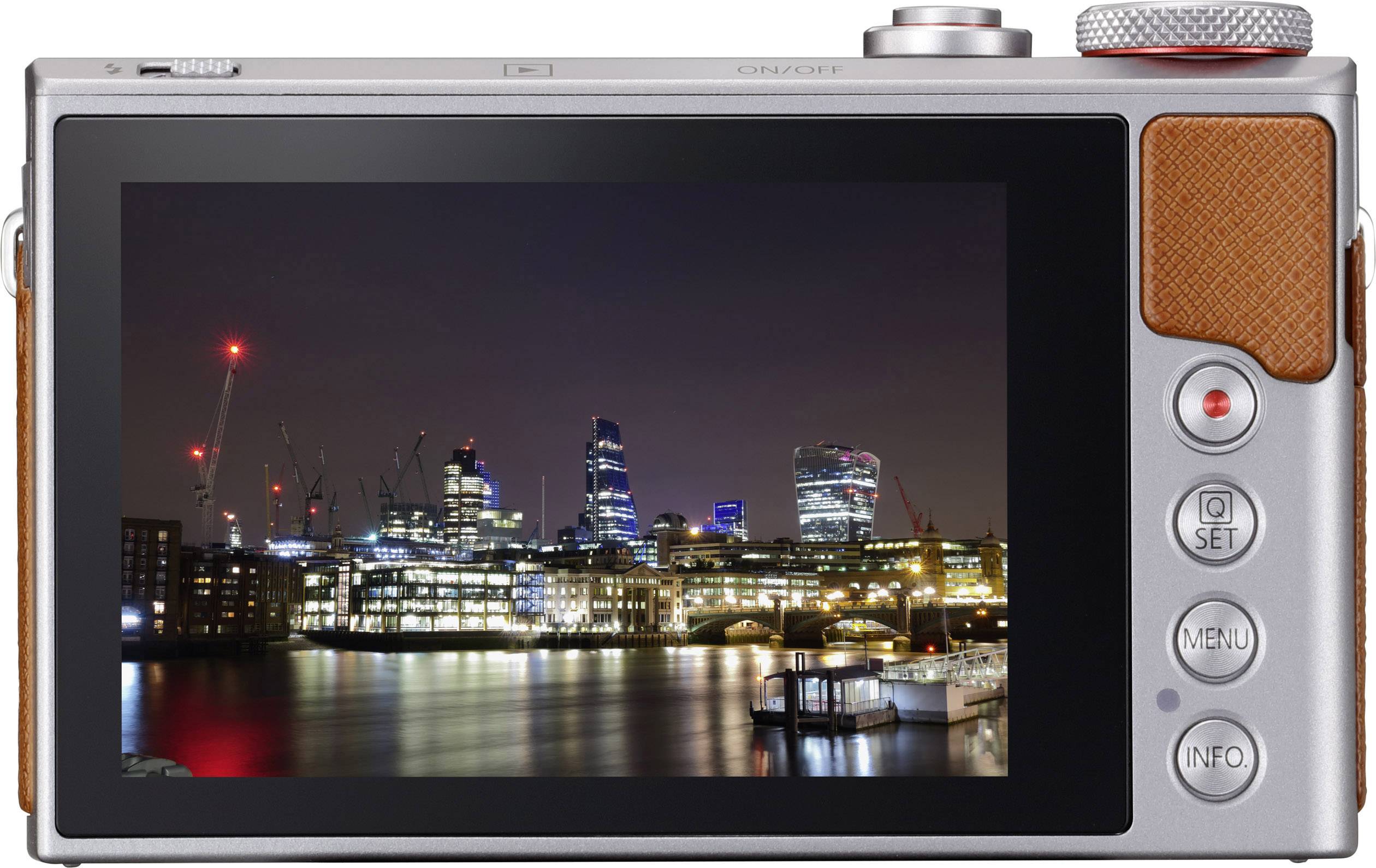 Canon G9 X Mark II Digitalkamera 20.9 Megapixel Silber Full HD Video, GPS, Bluetooth
