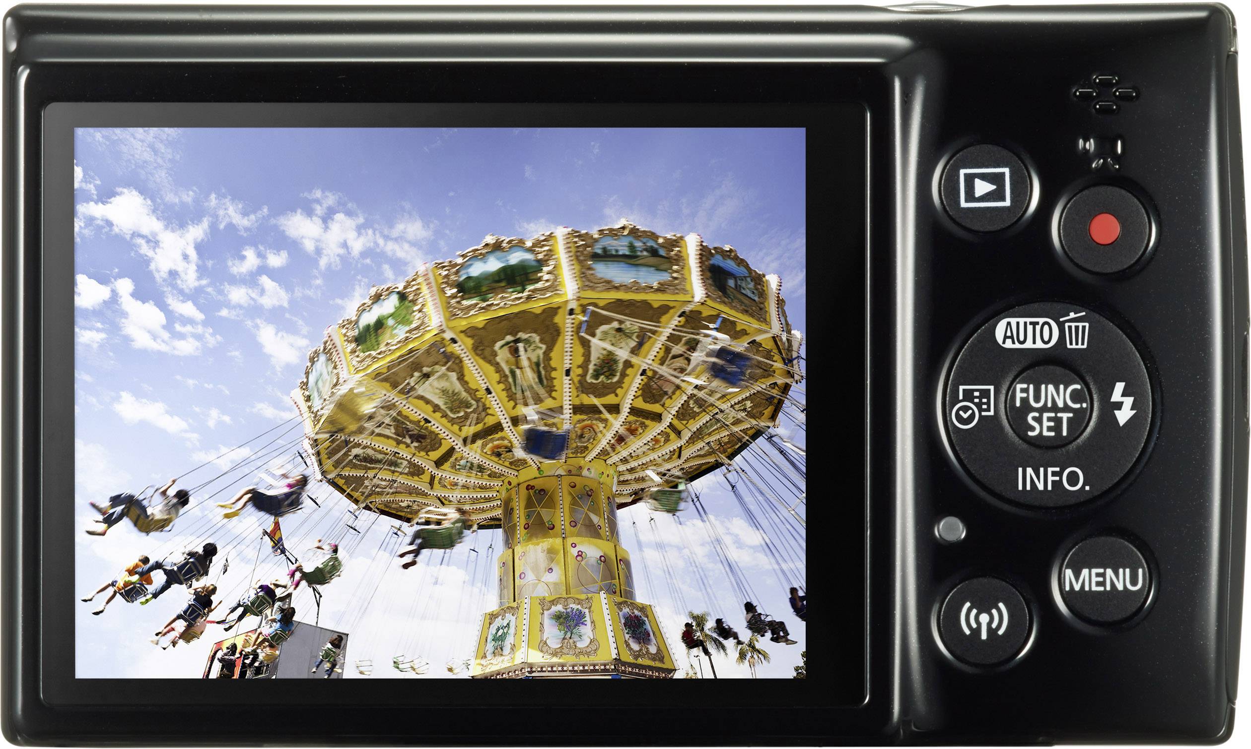 Canon IXUS 190 Digitalkamera 20 Megapixel Opt. Zoom: 10 x Schwarz