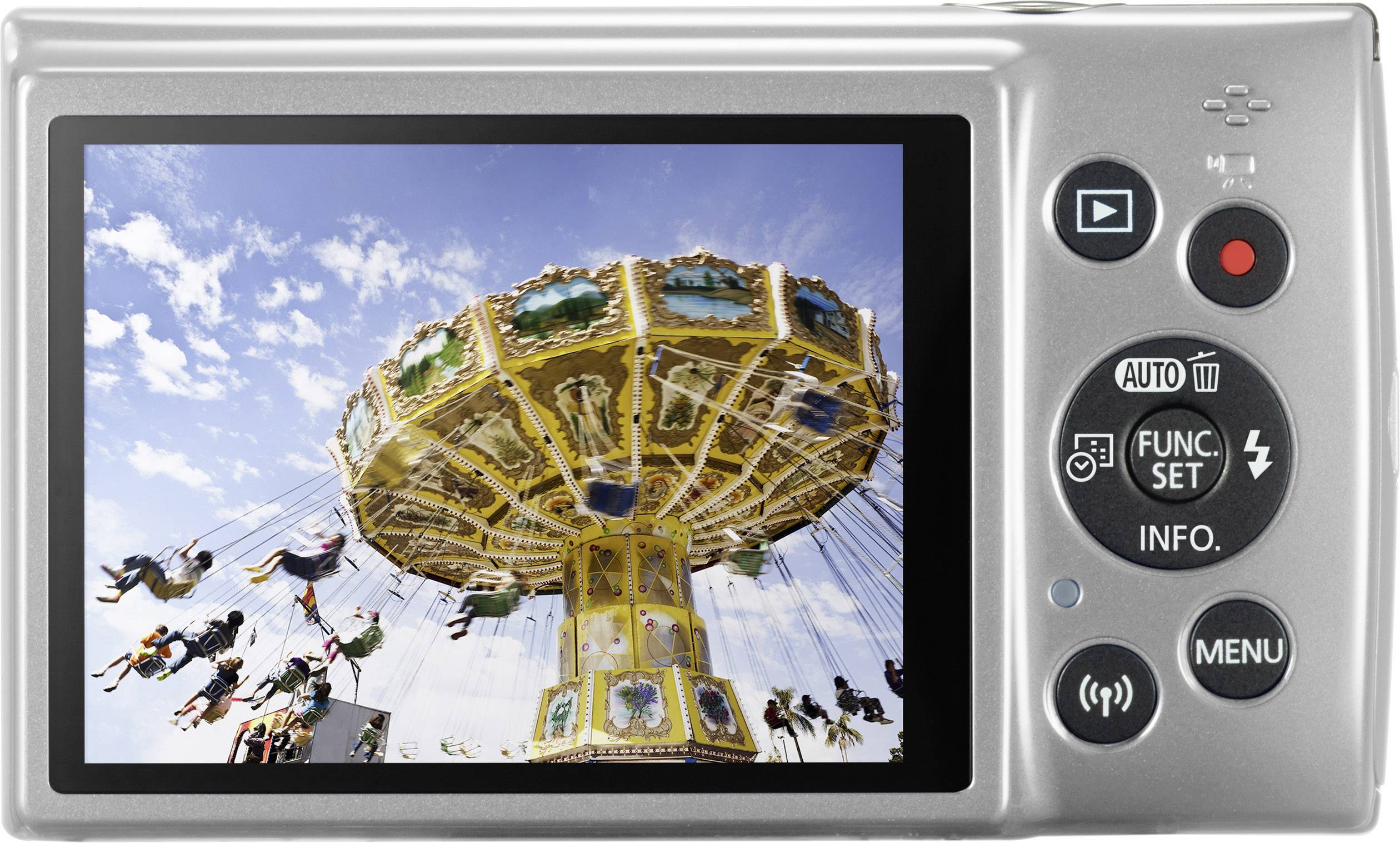 Canon IXUS 190 Digitalkamera 20 Megapixel Opt. Zoom: 10 x Silber