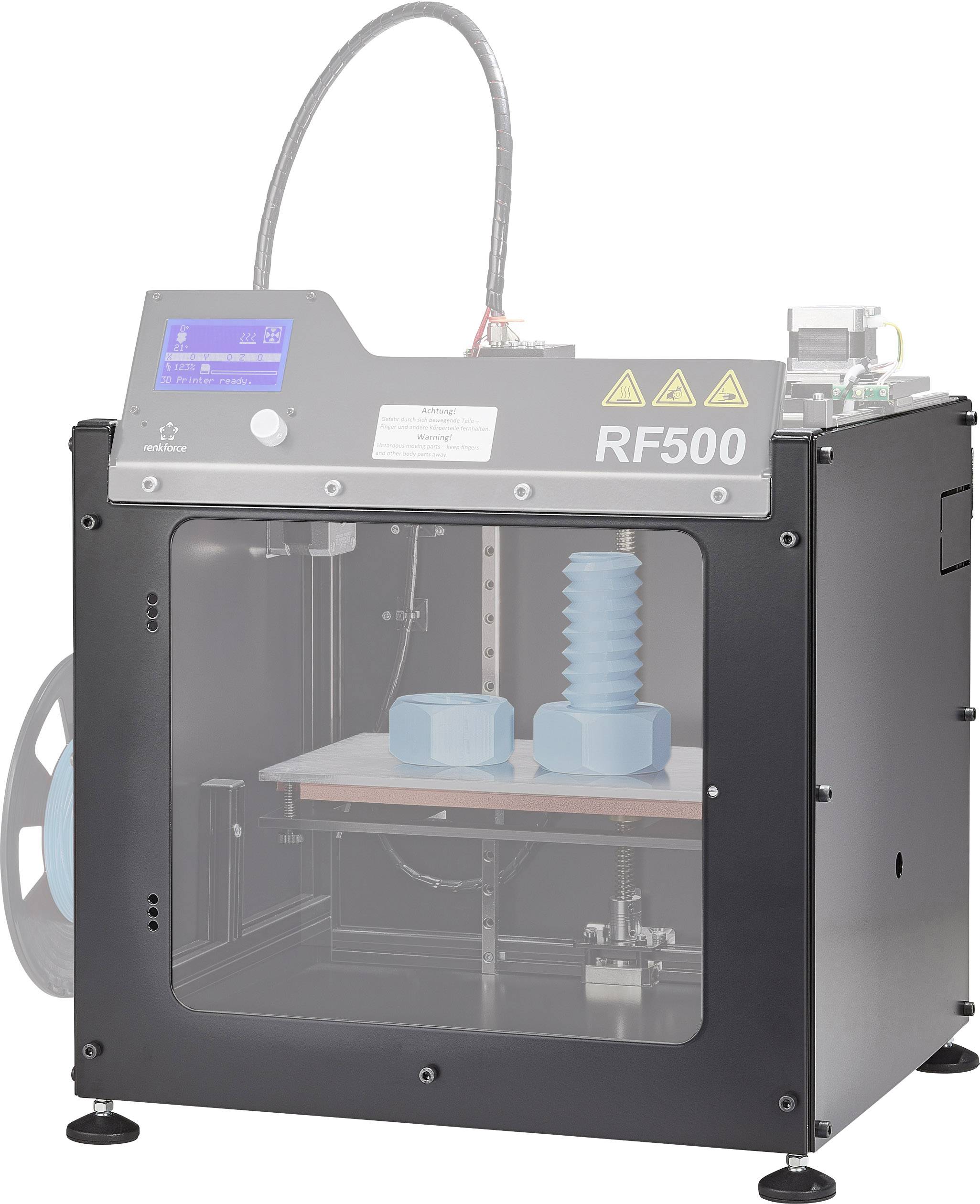 Renkforce Metallgehäuse Passend für (3D Drucker): renkforce RF500 Maker-Bausatz