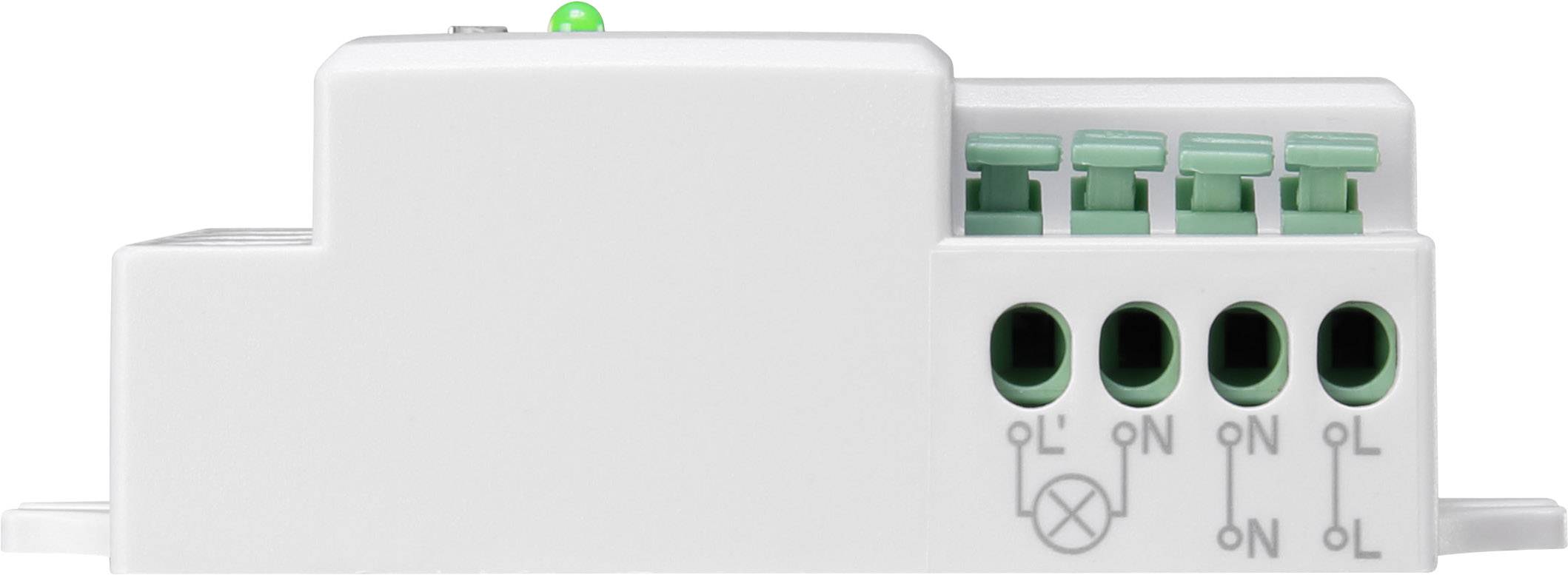 Renkforce 1530623 Decke, Wand HF-Bewegungsmelder 360° Relais Weiß