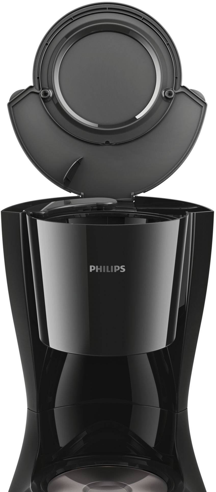 Philips Aroma-Swirl Viva Collection Kaffeemaschine Schwarz Fassungsvermögen Tassen=10