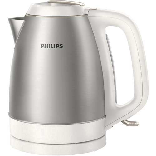 Philips HD9305/00 Wasserkocher schnurlos Edelstahl, Weiß