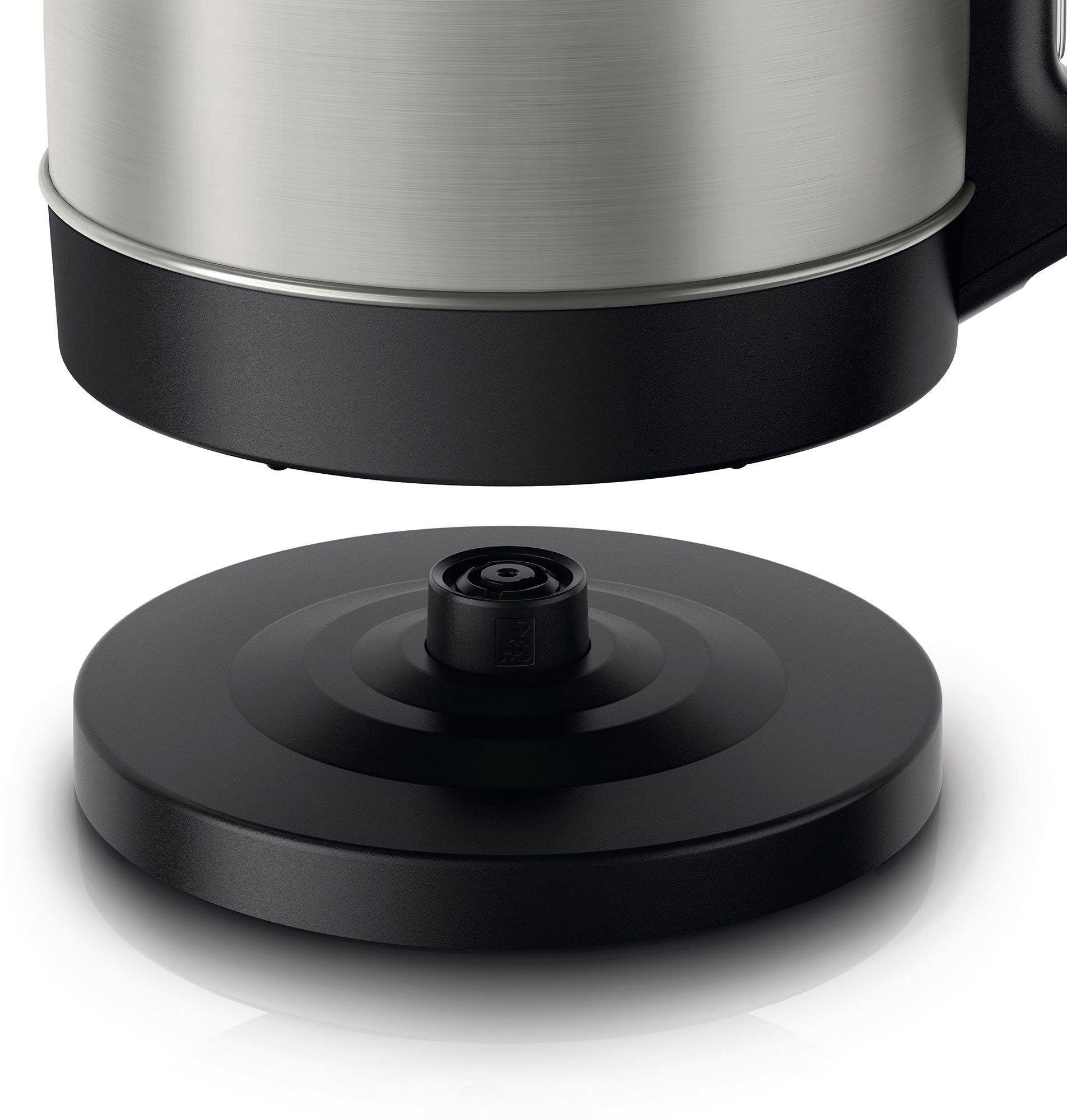 Philips HD9305/20 Wasserkocher schnurlos Edelstahl, Schwarz