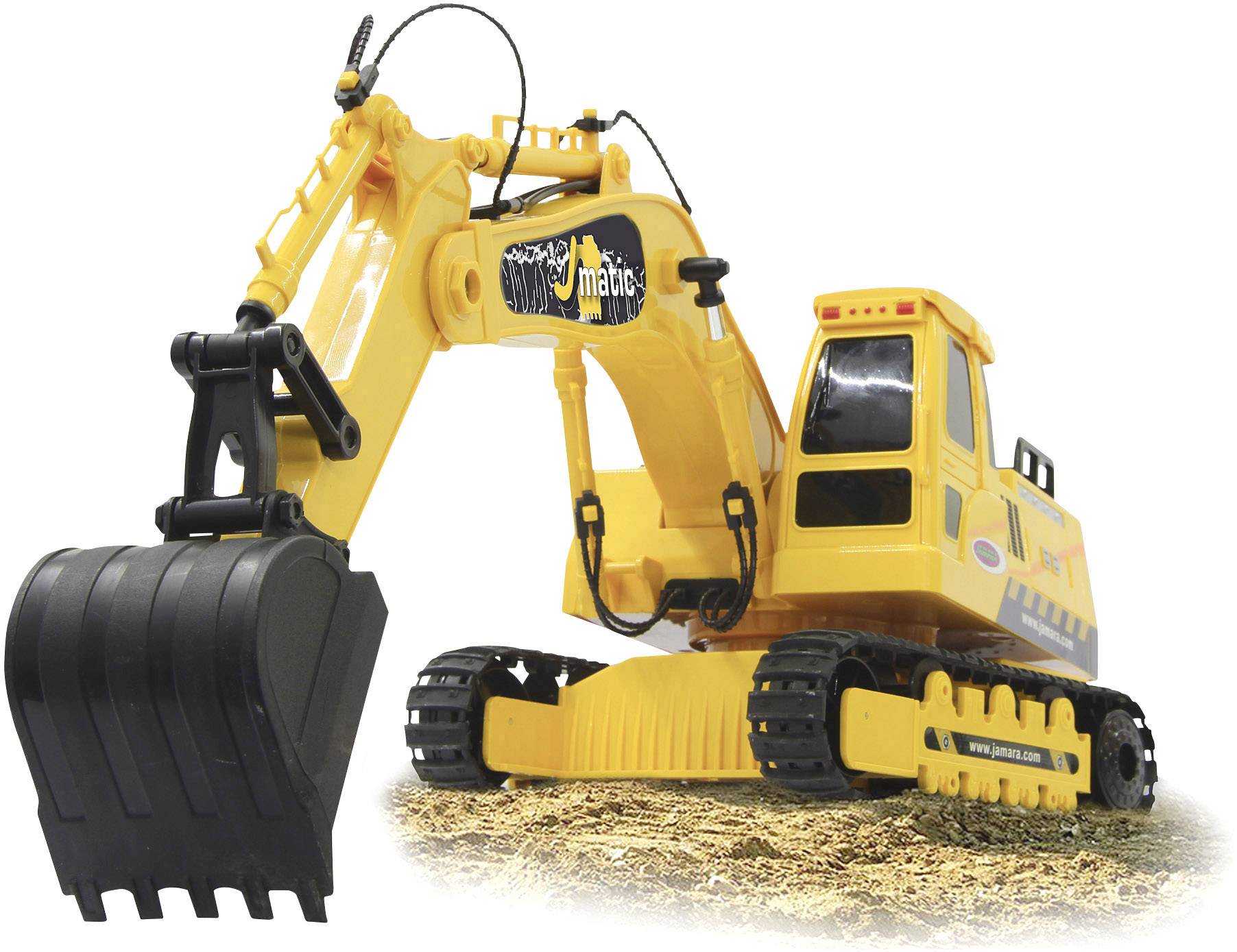 Jamara Bagger J-Matic 1:27 RC Einsteiger Funktionsmodell Baufahrzeug