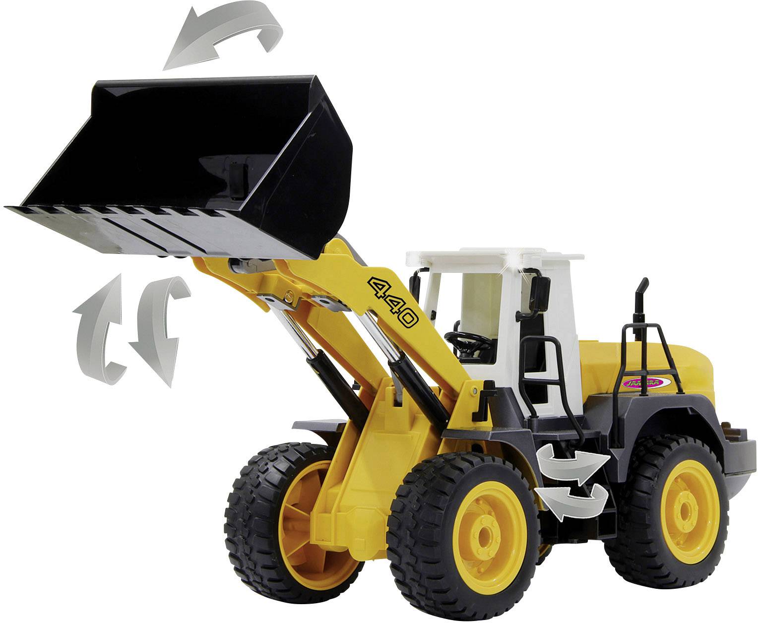 Jamara Radlader 440 1:20 RC Einsteiger Funktionsmodell Baufahrzeug