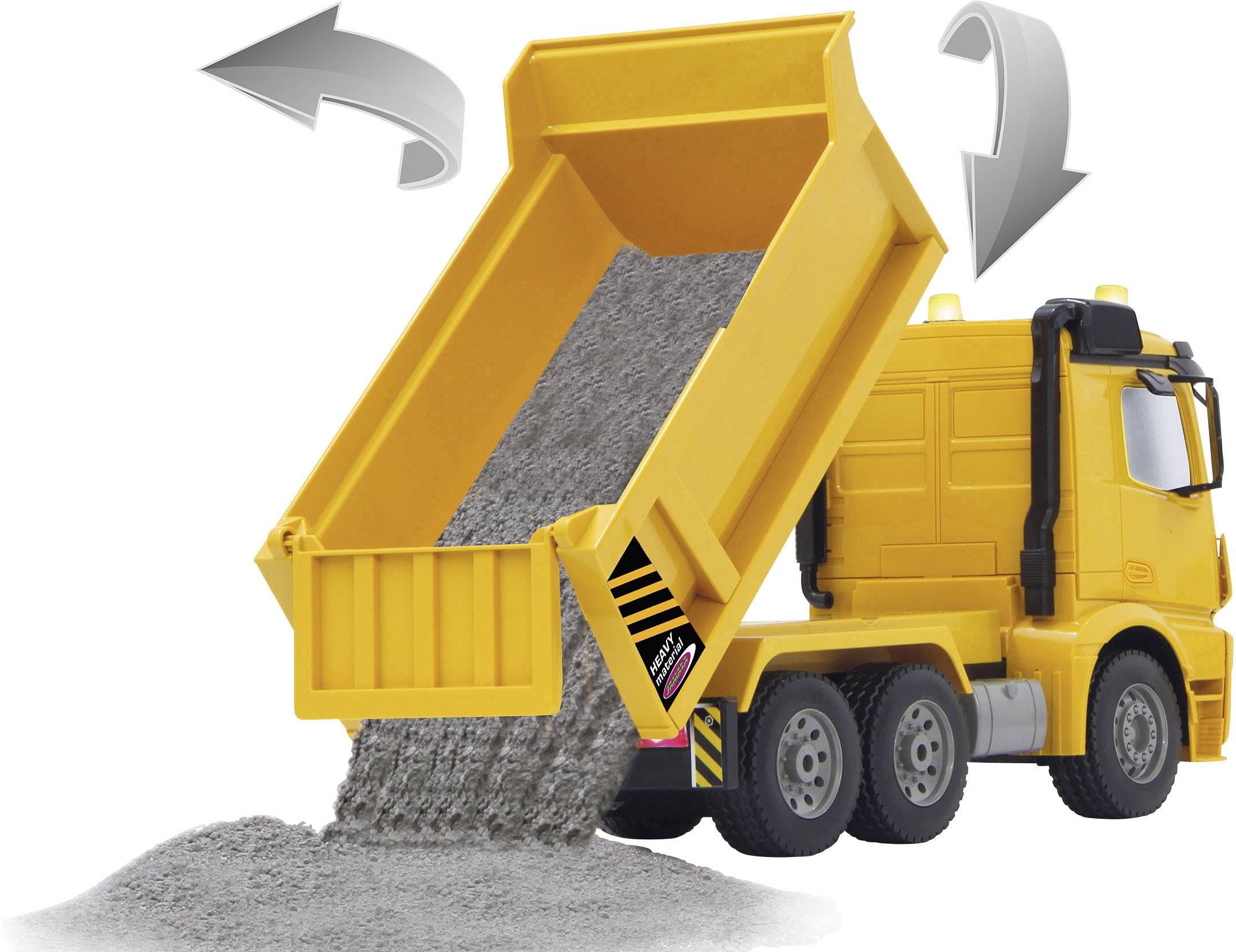 Jamara Muldenkipper Arocs 1:20 RC Einsteiger Funktionsmodell Baufahrzeug
