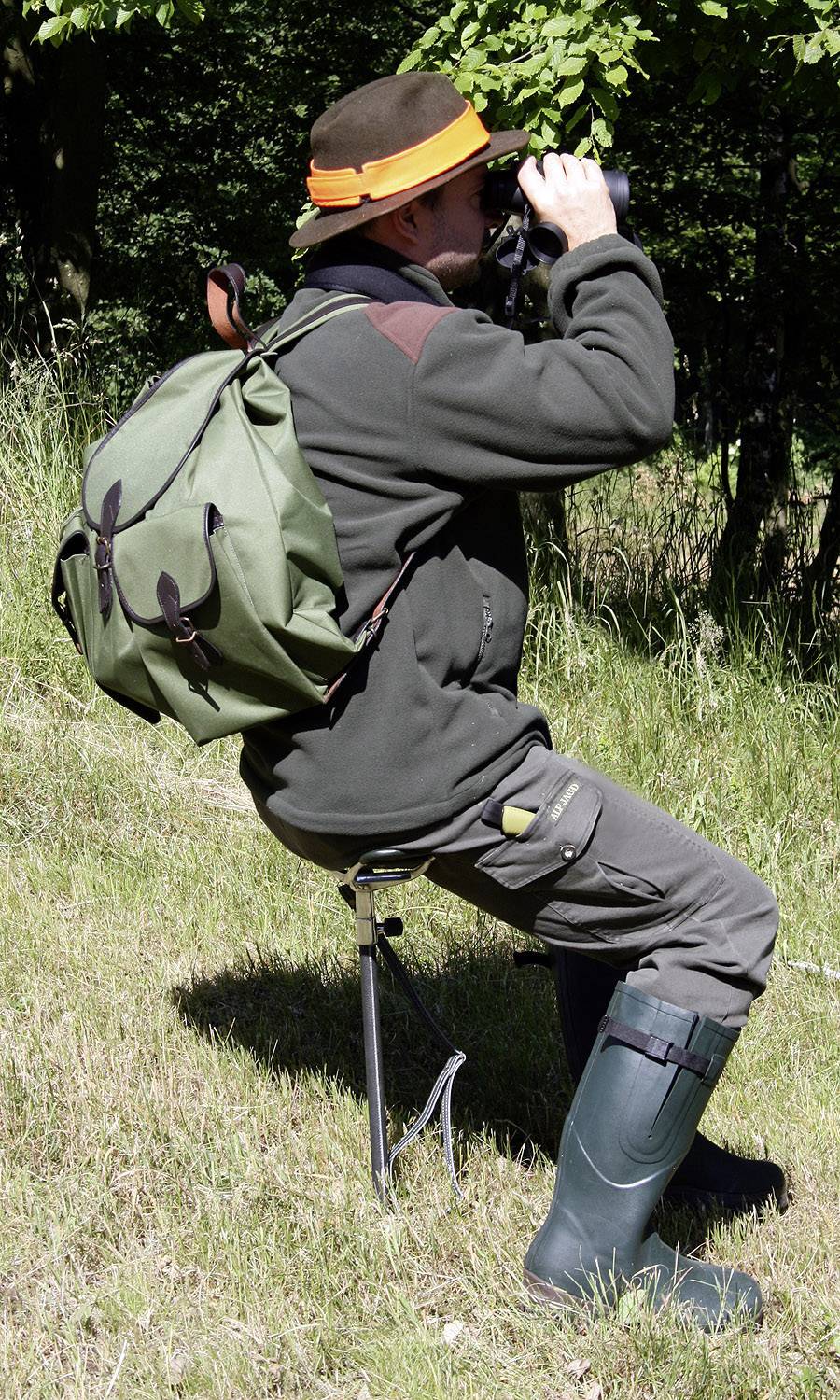 Berger & Schröter Enbent pall Klapphocker Schwarz 31329