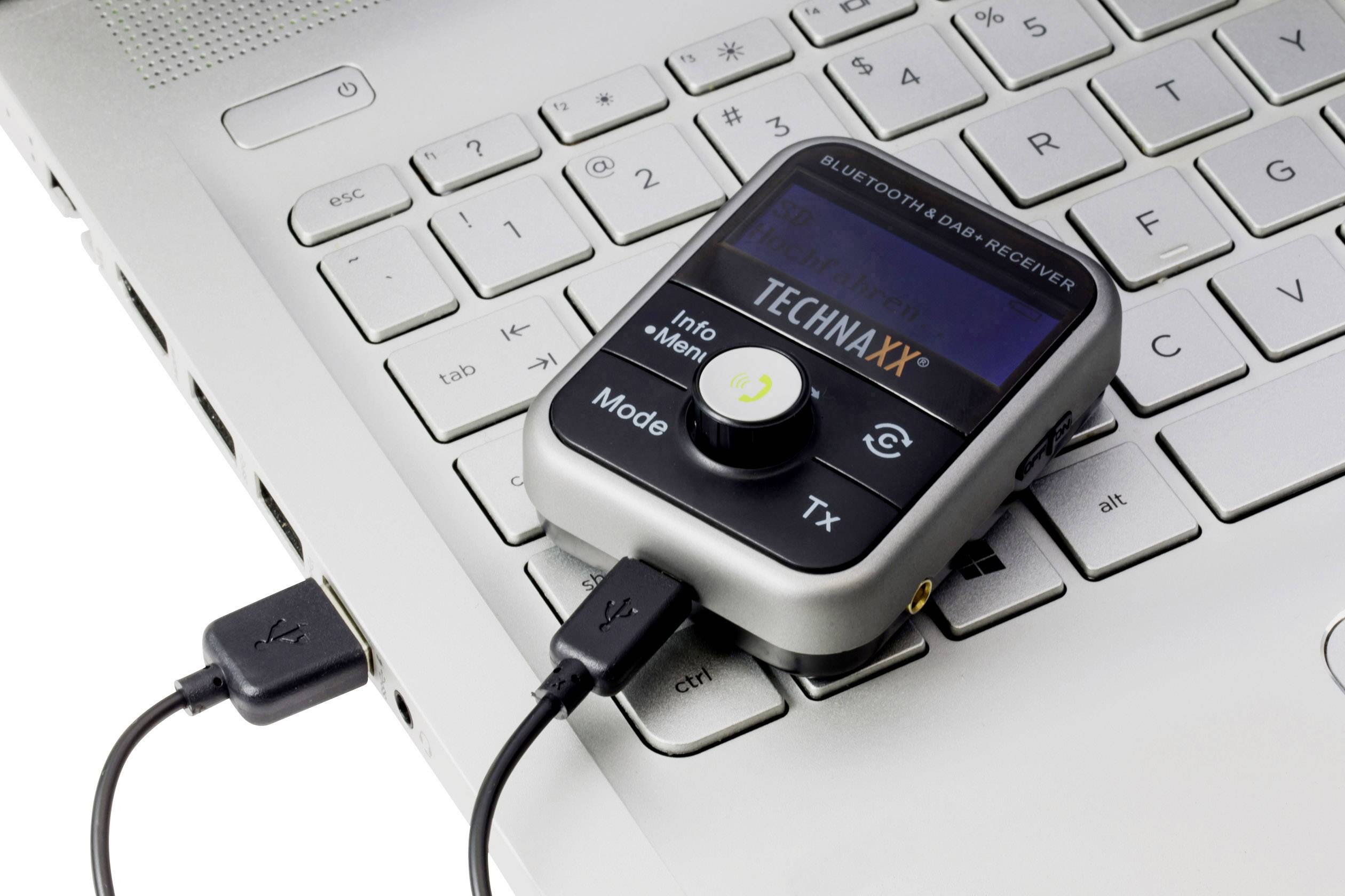 Technaxx FMT1000BT DAB+ Empfänger Freisprechfunktion, Ladefunktion
