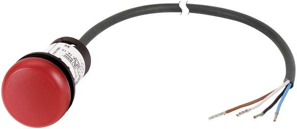 Eaton C22-L-R-24-P62 Meldeleuchte flach Rot 24V DC/AC 1St.