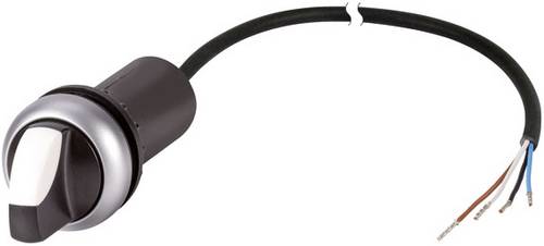 Eaton 186166 C22-WRK-K01-P62 Wahltaste Drehhebel Schwarz, Weiß 1 x 60 ° Drehentriegelung 1 St.