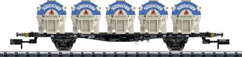 MiniTrix T15744 N 2er-Set Behälterwagen der DB