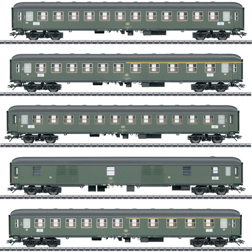 Märklin 42918 H0 5er-Set Schnellzugwagen der DB