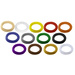 Pack de filaments Renkforce PLA 1.75 mm naturel, blanc, jaune, rouge, orange, bleu, gris, vert, noir, pourpre, marron, or, argent