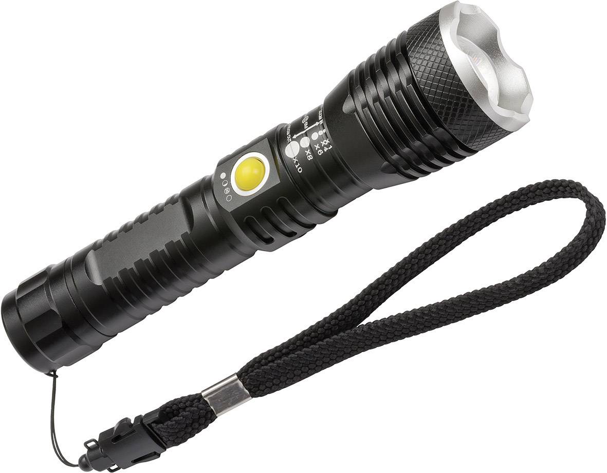Brennenstuhl LuxPremium TL 450AF LED Taschenlampe mit Handschlaufe akkubetrieben 450 lm 2 h 200 g