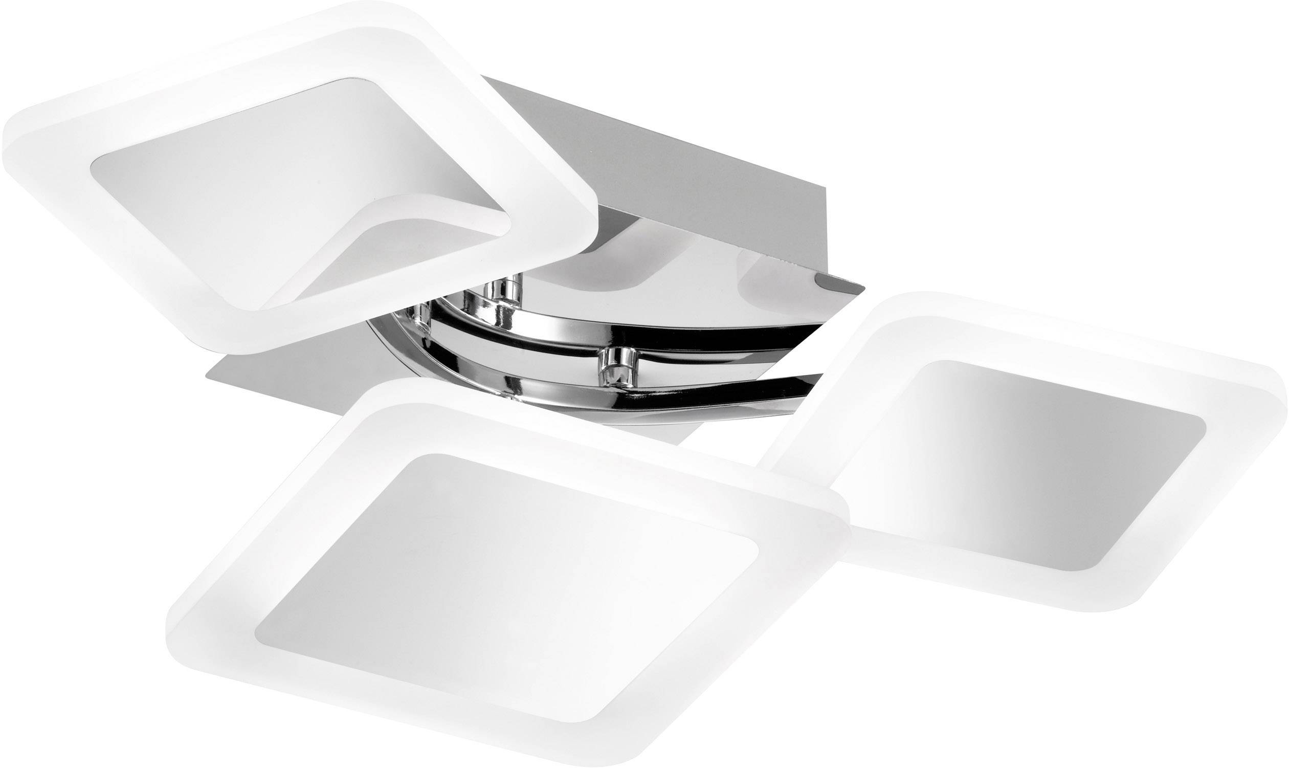 WOFI Impuls 9157.03.01.6000 LED-Deckenstrahler 24 W Warmweiß Chrom