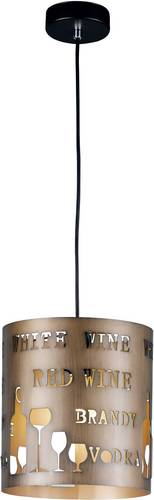 WOFI Tuva 6184.01.58.6250 Pendelleuchte LED E27 60W Cappuccino