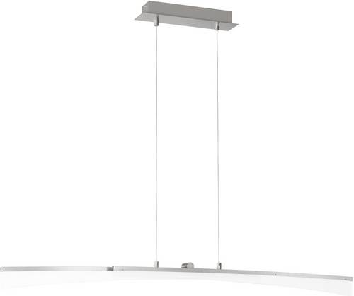 WOFI Consell 7148.02.64.6000 LED-Pendelleuchte 25W Warm-Weiß Nickel (matt)
