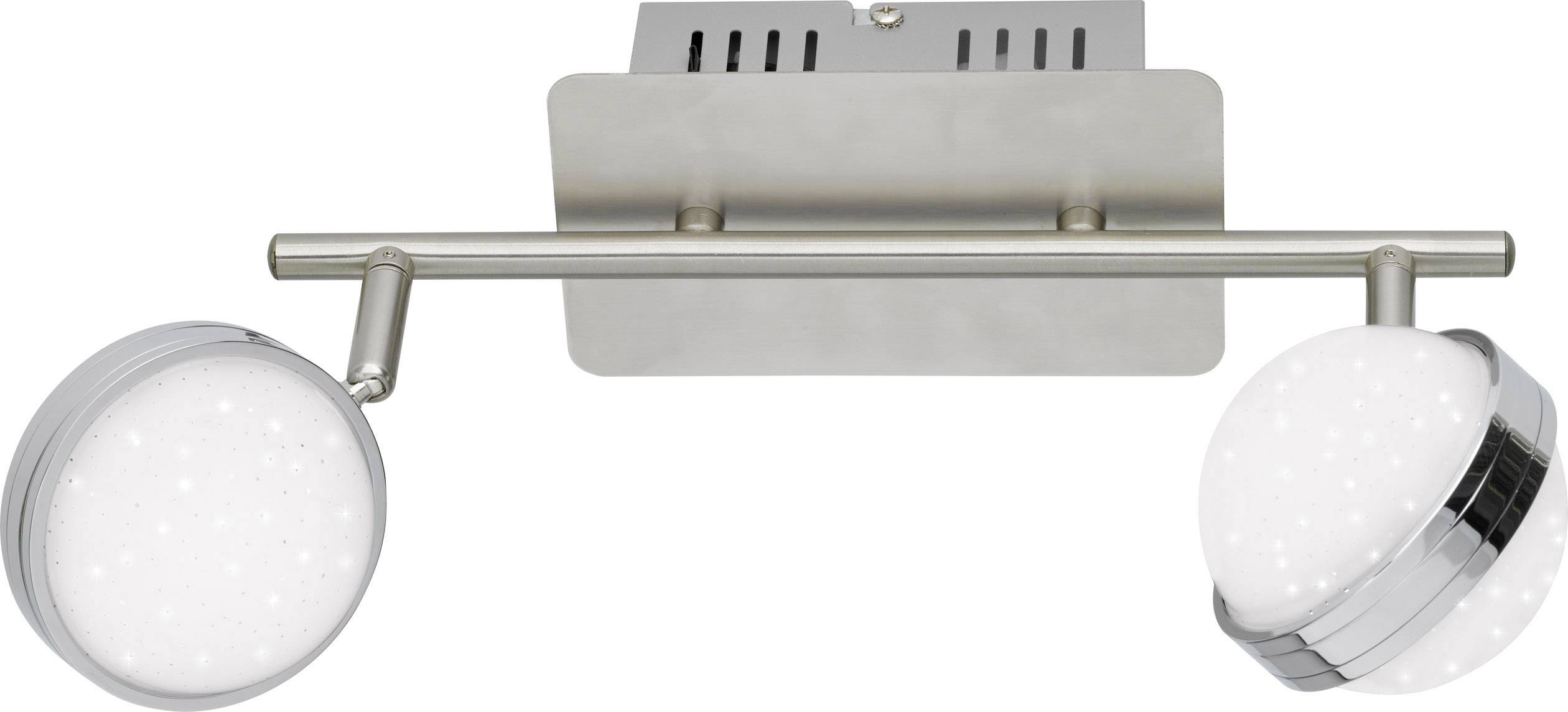 WOFI Ster 7285.04.54.6500 LED-Deckenstrahler 12 W Warmweiß, Neutralweiß, Tageslichtweiß Nickel