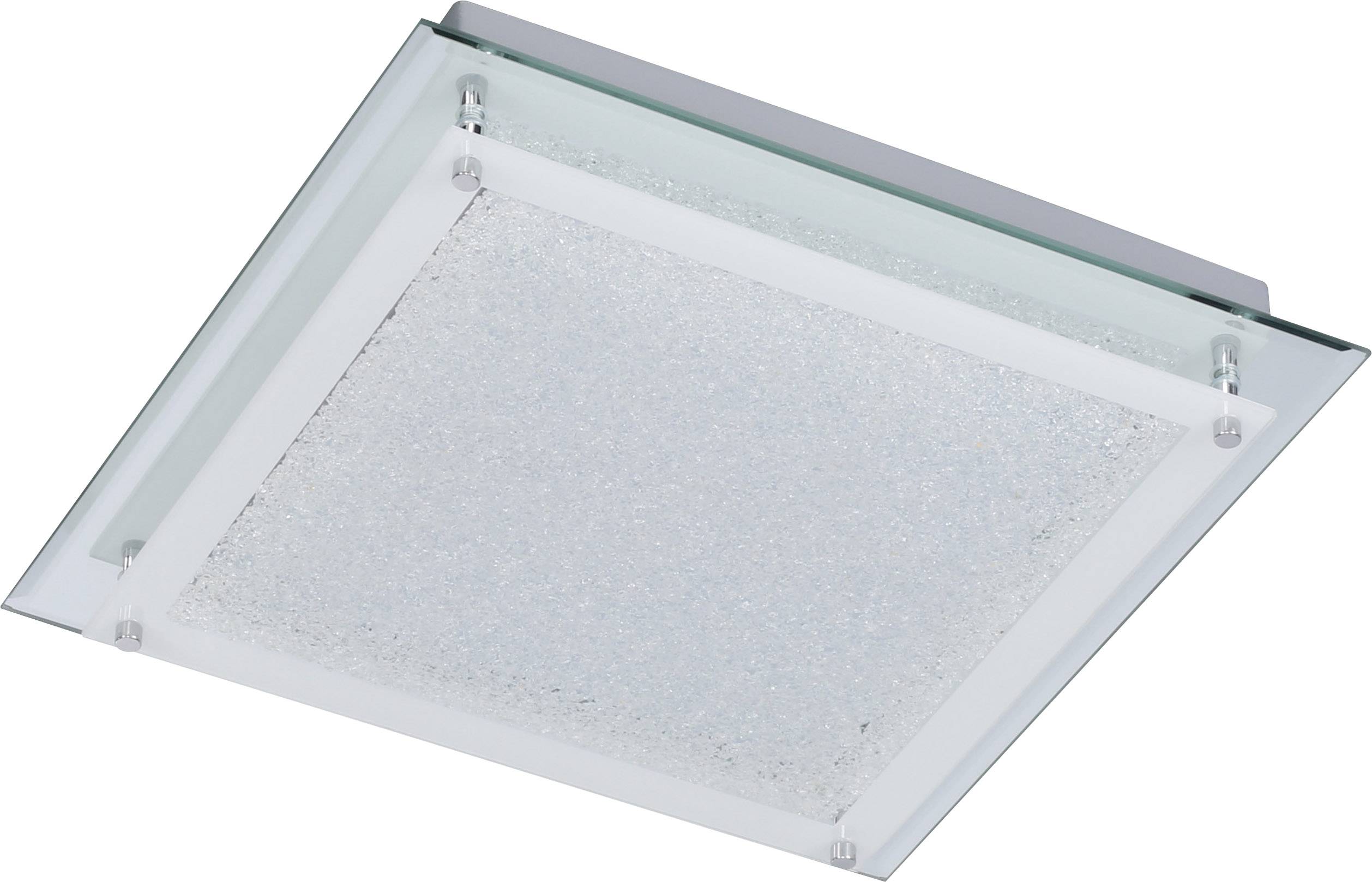 ACTION Mora 9080.01.01.6310 LED-Deckenleuchte 11 W Warm-Weiß Chrom
