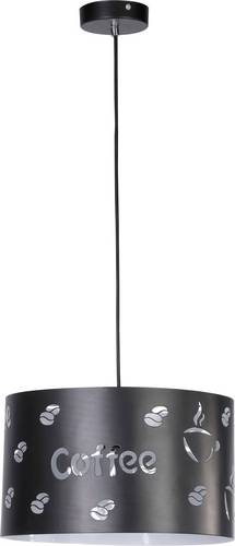 WOFI Tuva 6184.01.10.6000 Pendelleuchte LED E27 60W Schwarz