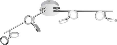 WOFI Joyce 7217.08.01.6000 LED-Deckenstrahler 16W Warm-Weiß Chrom