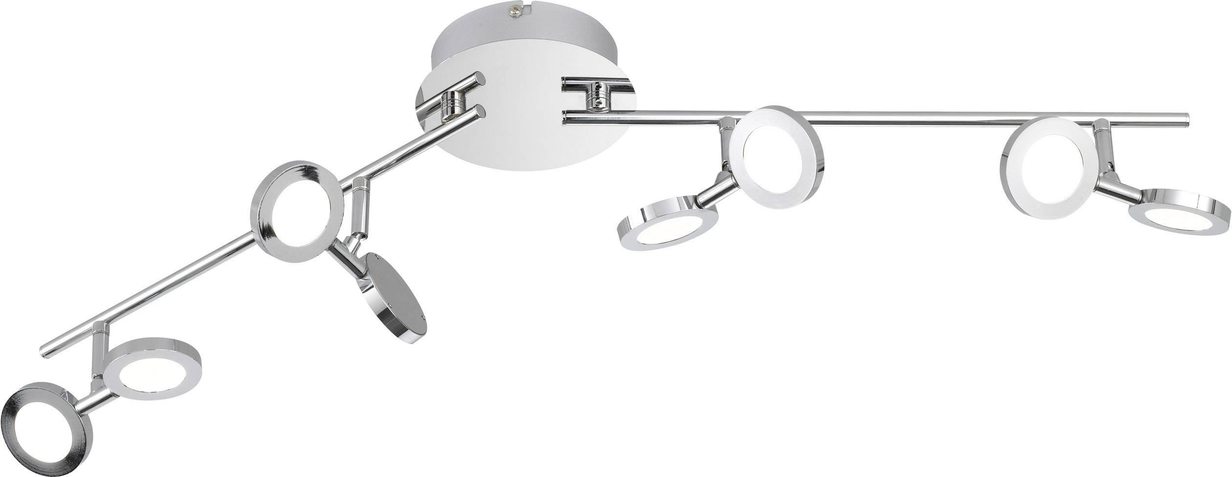 WOFI Joyce 7217.08.01.6000 LED-Deckenstrahler 16 W Warmweiß Chrom