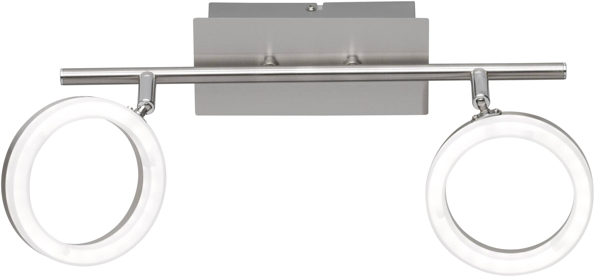WOFI Scarlett 7295.02.64.6000 LED-Deckenstrahler 9 W Warmweiß Nickel (matt)