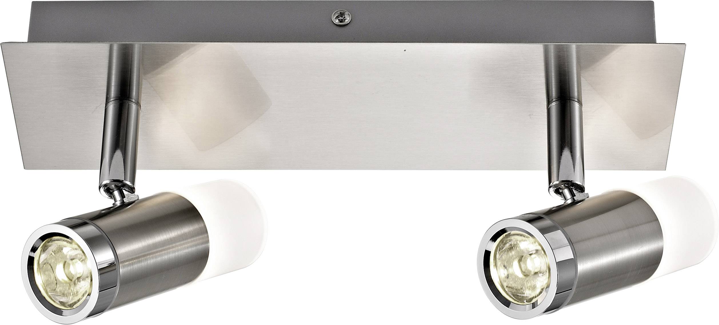ACTION Hueva 735304016044 LED-Deckenstrahler 6 W Nickel (matt), Chrom
