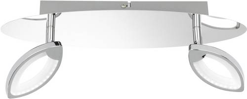 WOFI Carey 7482.02.01.6000 LED-Deckenstrahler 10W Warm-Weiß Chrom