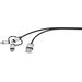 Renkforce USB-Kabel USB 2.0 USB-A Stecker, USB-C® Stecker, USB-Micro-B Stecker, Apple Lightning Stecker 1.00m Dunkelgrau Renkforce USB-Kabel USB 2.0 USB-A Stecker, USB-C® Stecker, USB-Micro-B Stecker, Apple Lightning Stecker 1.00m Dunkelgrau