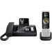 Gigaset DL500A + C430HX Téléphone filaire avec combiné, répondeur téléphonique, Bluetooth, port casque écran TFT/LCD couleur noir
