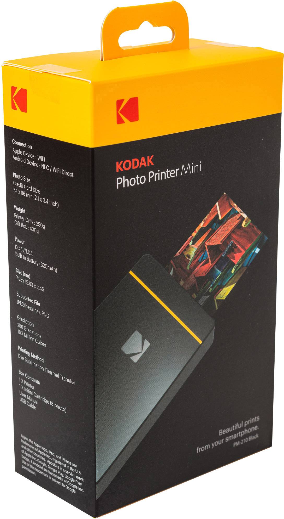 Kodak KODPM210B Sofortbild-Drucker Schwarz