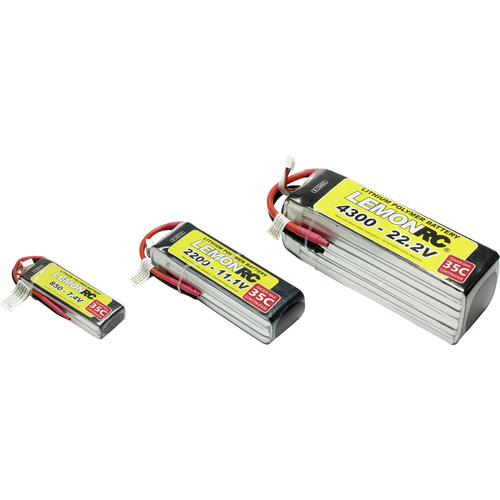 Pack de batterie (LiPo) 7.4 V 2600 mAh LemonRC C9470 35 C Softcase extrémités de câble ouvertes
