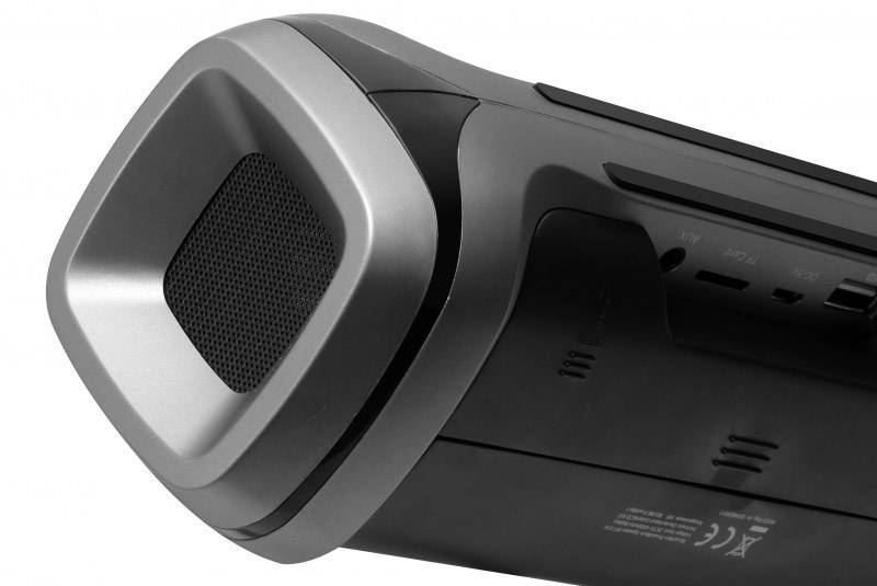 Technaxx PowerBank Soundstation BT-X16 Bluetooth® Lautsprecher AUX, FM Radio, Freisprechfunktion, SD Schwarz