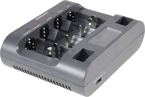 BTL-11 Rundzellen-Ladegerät NiCd, NiMH Micro (AAA), Mignon (AA), Baby (C), Mono (D), 9V Bl