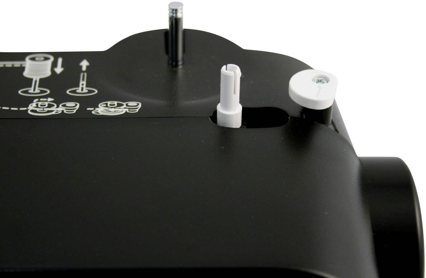 Toyota Nähmaschinen Jeans-Freiarmnähmaschine SUPERJ26 Schwarz (matt)