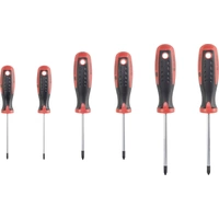 TOOLCRAFT Werkstatt Kreuzschlitz-Schraubendreher 6teilig TOOLCRAFT Werkstatt Kreuzschlitz-Schraubendreher 6teilig