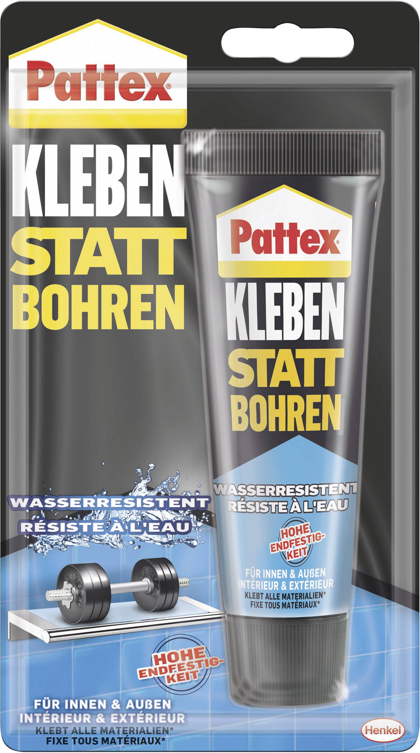 Pattex Klebe- und Dichtmasse Herstellerfarbe Weiß PKBW1 142 g