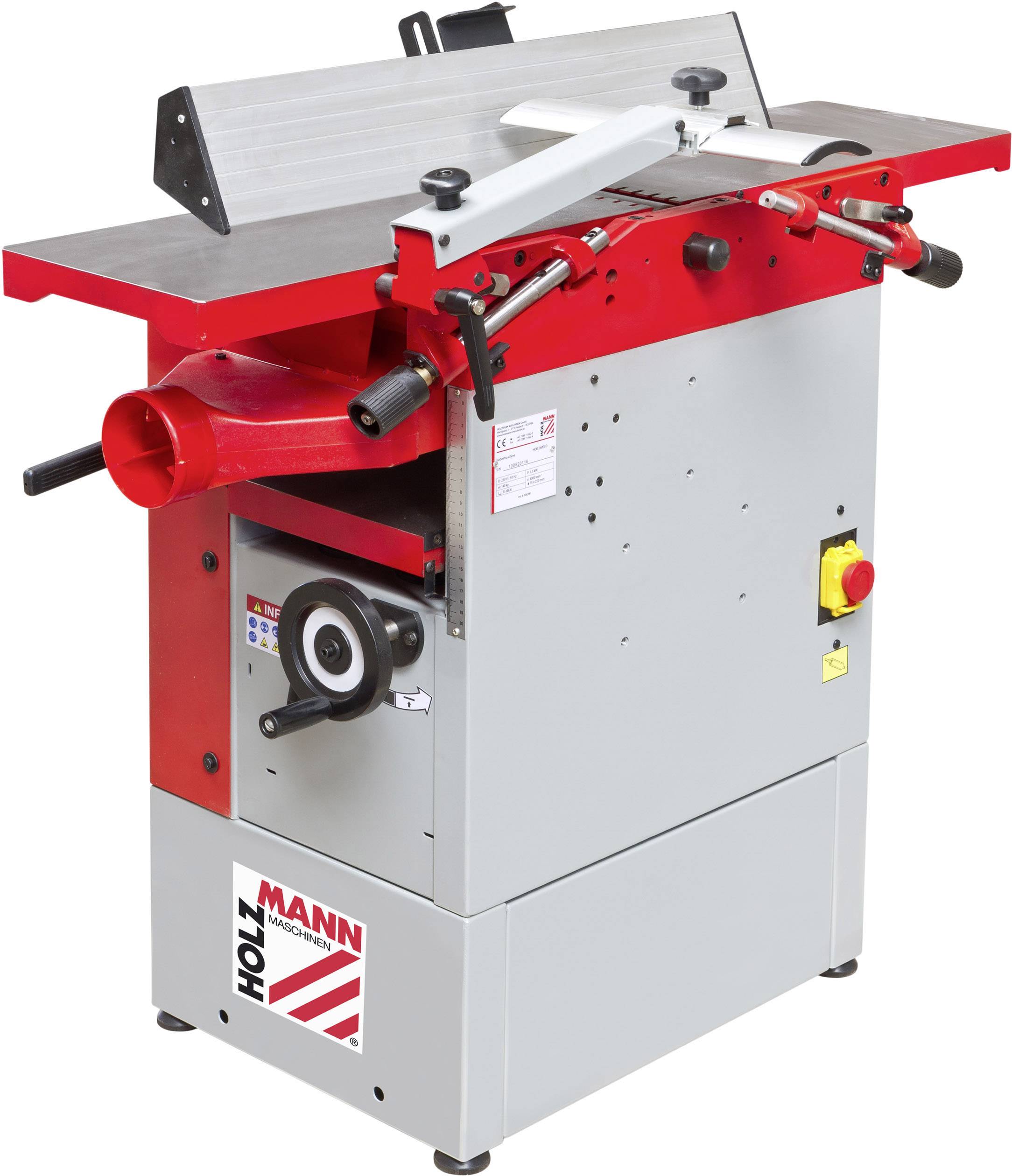 Holzmann Maschinen HOB260ECO_230V Abricht- und Dickenhobelmaschine 1500/2100W 250mm
