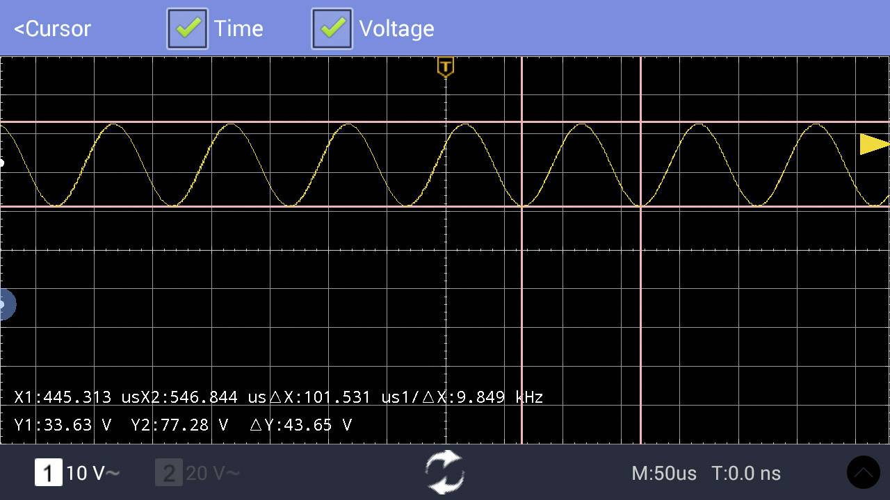 VOLTCRAFT DSO-6102WIFI Digital-Oszilloskop 100MHz 2-Kanal 1 GSa/s 40000 kpts 8 Bit Funktionsgenerator, Multimeter-Funktionen