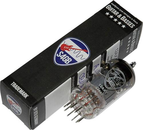 12AX7-S4GB Clean Elektronenröhre Selektiert für Gitarre & Bass Doppeltriode Polzahl: 9 Sockel: Nov
