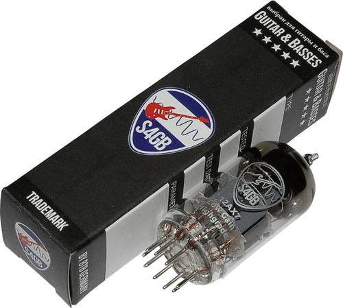 12AX7 S4GB Low Gain Elektronenröhre Selektiert für Gitarre & Bass Doppeltriode Polzahl: 9 Sockel: