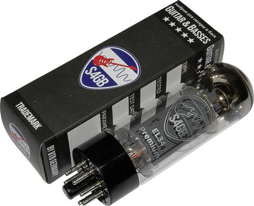 EL34 S4GB Premium Elektronenröhre Selektiert für Gitarre & Bass Endpentode Polzahl: 8 Sockel: Okta