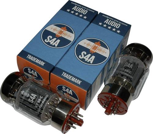 KT88C S4A Performance Elektronenröhre Matched Paar Selektiert für Audio & Studio Endpentode Polzah